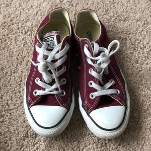 Plum color converse